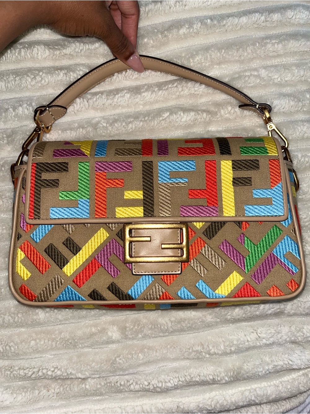 Fendi Multicolor Baguette - Picture 1 of 9